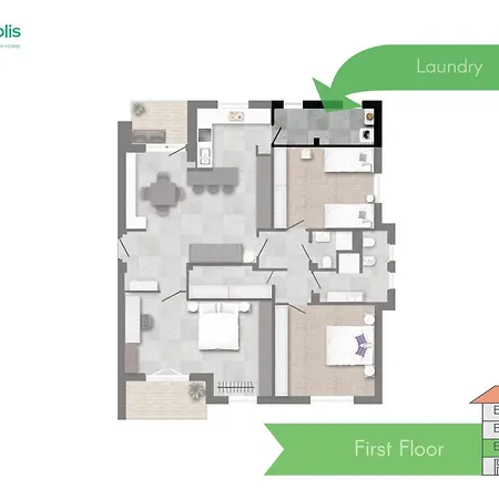 Modern 3 Bedroom With Balcony Steps From San Siro By Rentopolis Apartmán