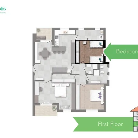 Modern 3 Bedroom With Balcony Steps From San Siro By Rentopolis Apartmán