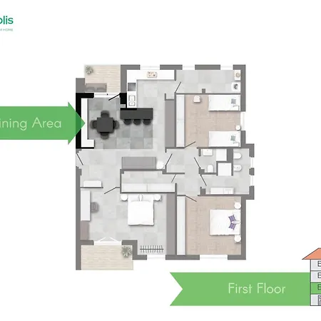 Modern 3 Bedroom With Balcony Steps From San Siro By Rentopolis Apartmán *